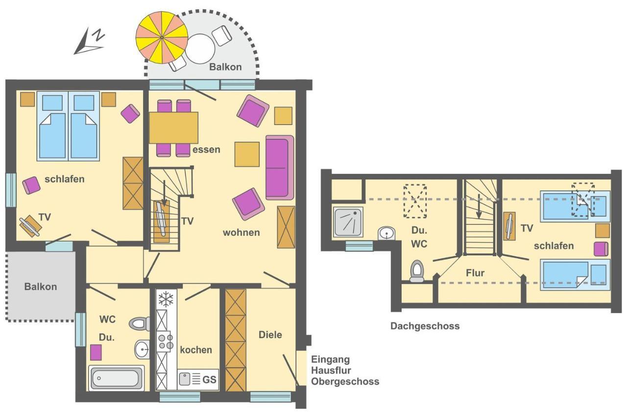 זינקסט Ferienpark Freesenbruch Wohnung 4 4 - Seeschwalbe מראה חיצוני תמונה